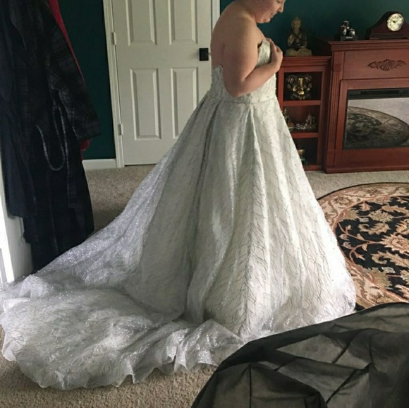 size 8 wedding dress street size